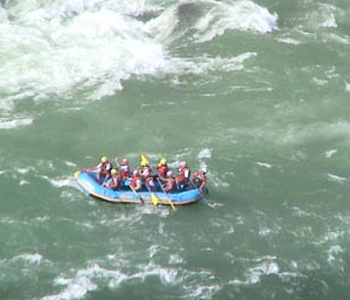 River Rafting at Rishikesh